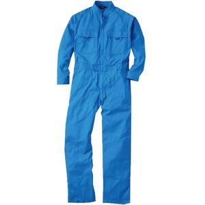 Unisex Blue Long Sleeve Mechanics Jumpsuit Overalls Coveralls US XS NWOT